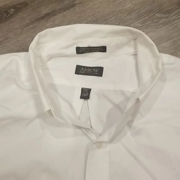 Arrow White Button Down Dress Shirt - Picture 2 of 3